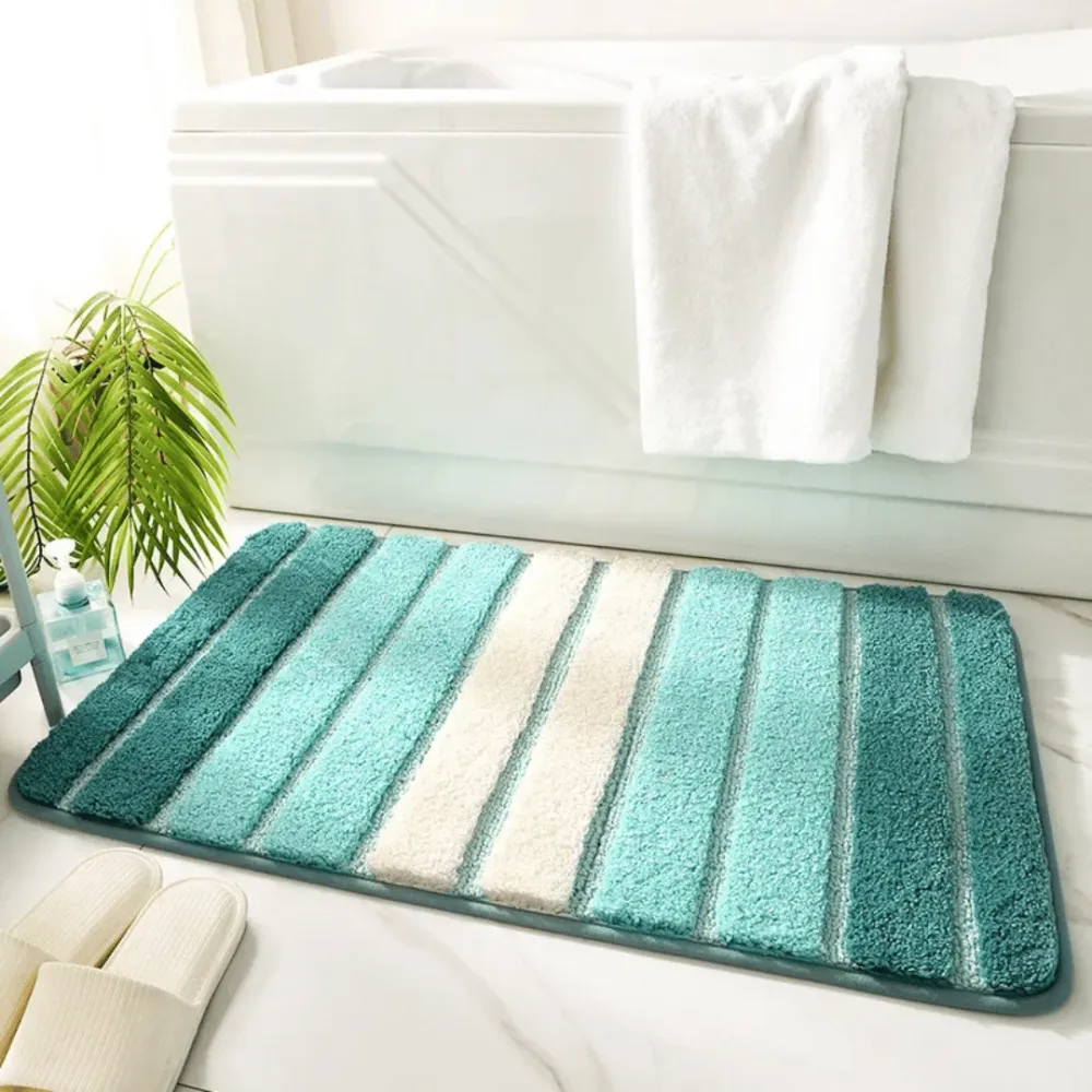 ECOFIBRA – Tapis de bain en microfibre absorbant et à séchage rapide Cozey Maison