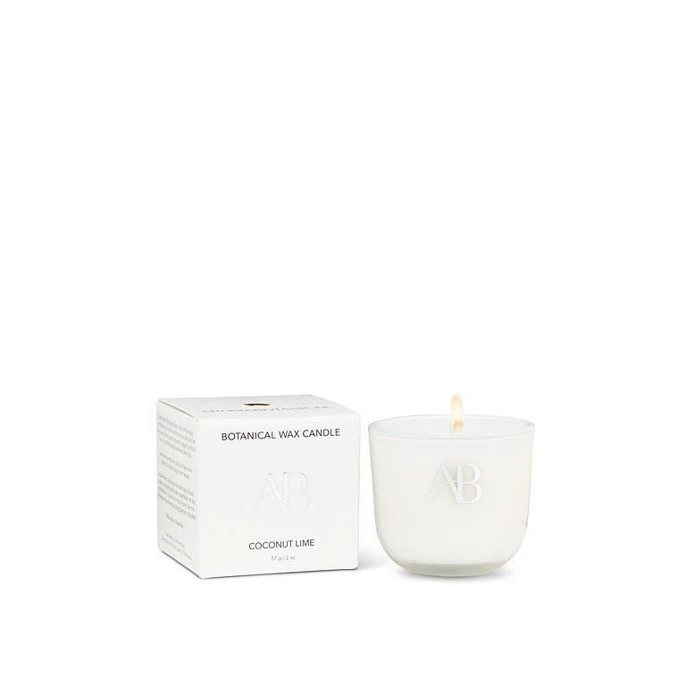 Bougie | Aromabotanical | Noix de coco et lime Créations entre mer et montagne