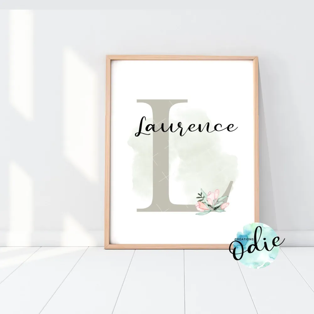 Affiches chambre enfant - Koala Créations Odie