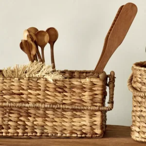 Panier de table en jacinthe d'eau CRUSOË | Wholesale