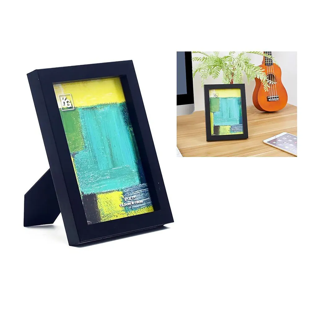 KG Contempo Cadre Bois Noir 5x7po CTG