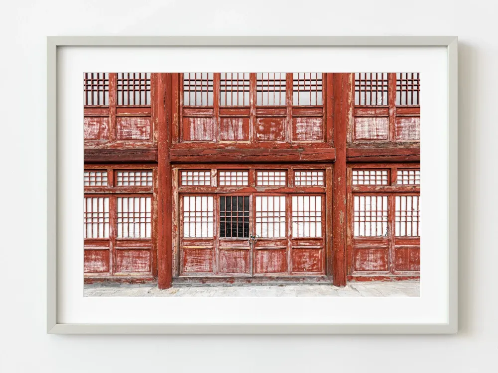 Anciennes portes rouges du mur de Chine | Édition limitée à 10 Dan Kosmayer Photography