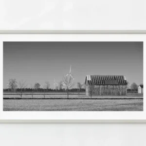 Bâtiments agricoles de l'Ontario équipés d'éoliennes | Édition limitée à 10 Dan Kosmayer Photography