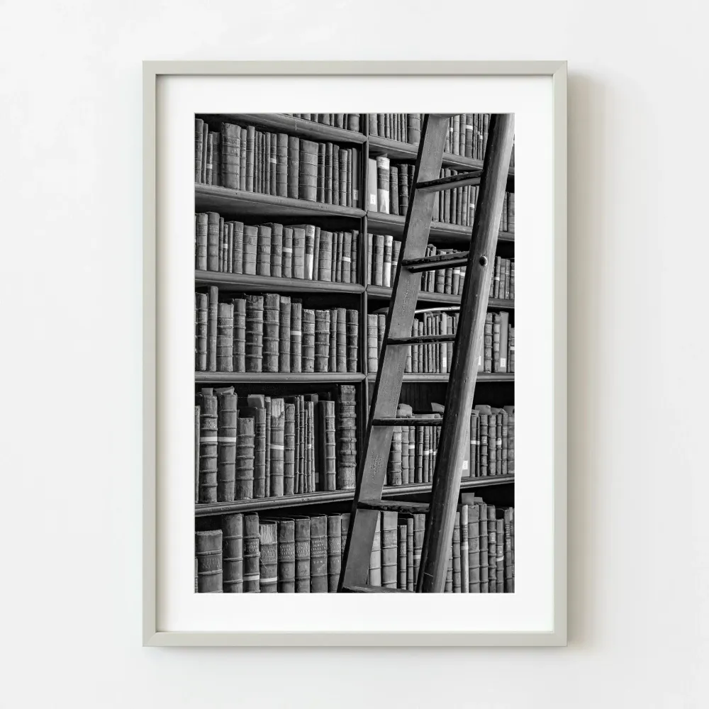 Livres anciens de la bibliothèque Trinity College Dublin | Édition limitée à 10 Dan Kosmayer Photography