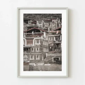 Maisons tibétaines en Chine | Édition limitée à 10 Dan Kosmayer Photography