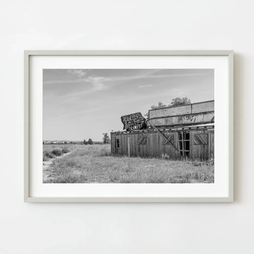 Restaurant Outer Limits Route 66 Sidney Nebraska | Édition limitée à 10 Dan Kosmayer Photography