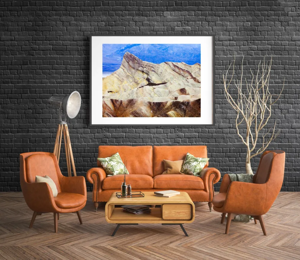 Vallée de la Mort Zabriskie point coucher de soleil | Édition limitée à 10 Dan Kosmayer Photography