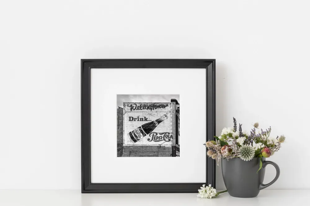 Vieux panneau d'affichage Pepsi Cola Winnipeg | Édition limitée à 10 Dan Kosmayer Photography