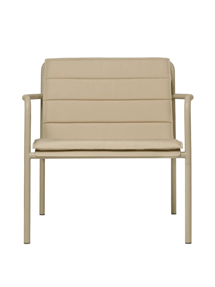 Dapple Cushion - Lounge Chair - Cashmere