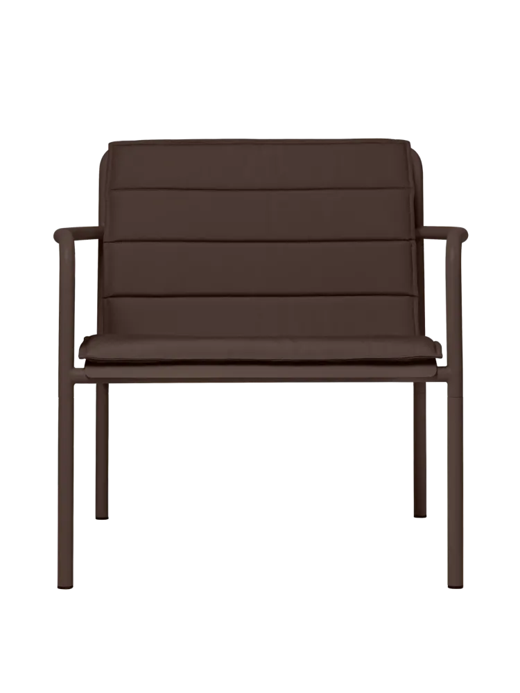 Dapple Cushion - Lounge Chair - Dark Chocolate