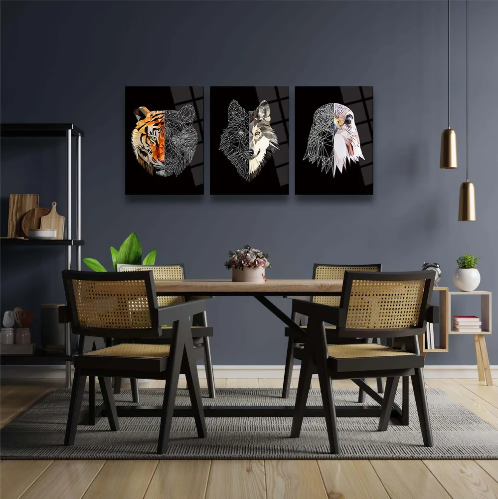 Décoration murale Ensemble d'animaux