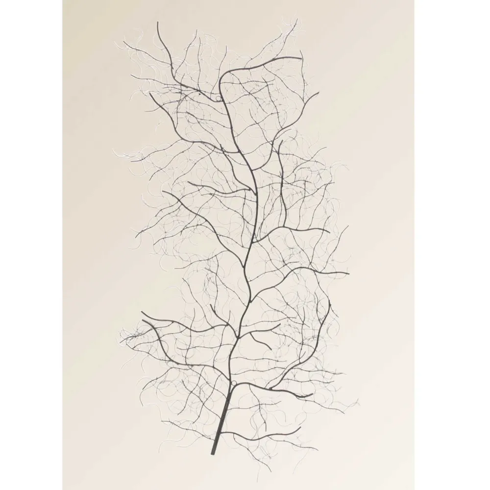 Décoration murale en métal Branche