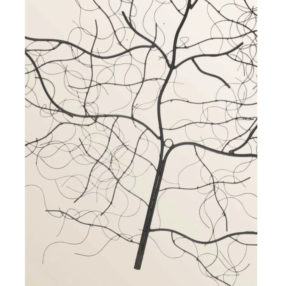 Décoration murale en métal Branche