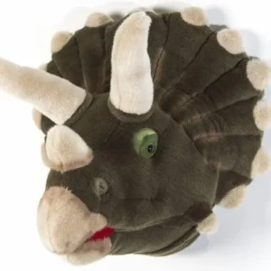Décoration murale en peluche tête d'animal Wild & Soft Adam - Dinosaure