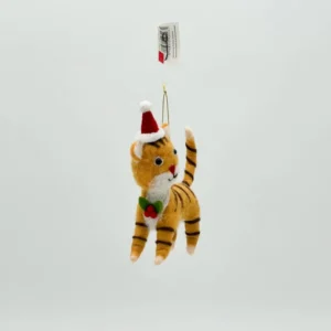 Décoration à suspendre Chat en feutre