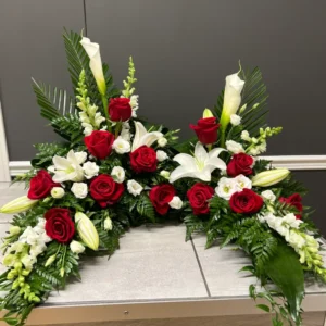 Arrangement pour urne Élégance De fleur en fille