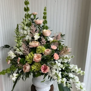 Corbeille funéraire Souhait Chaleureux De fleur en fille