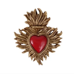 DECO MURALE EX-VOTO ROUGE 7X8,5CM