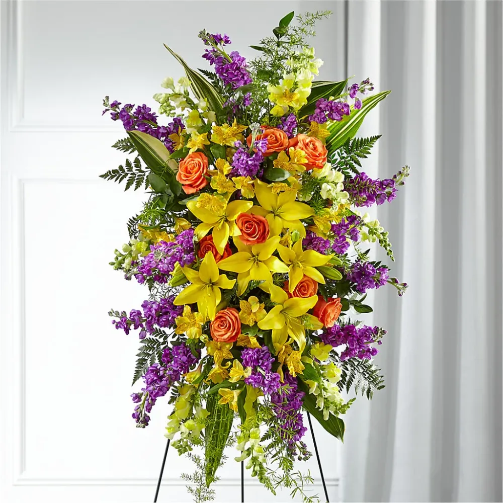Bouquet de prières réfléchies Standard Deux Gars Des Fleurs