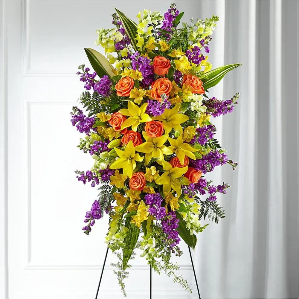 Bouquet de prières réfléchies Standard Deux Gars Des Fleurs
