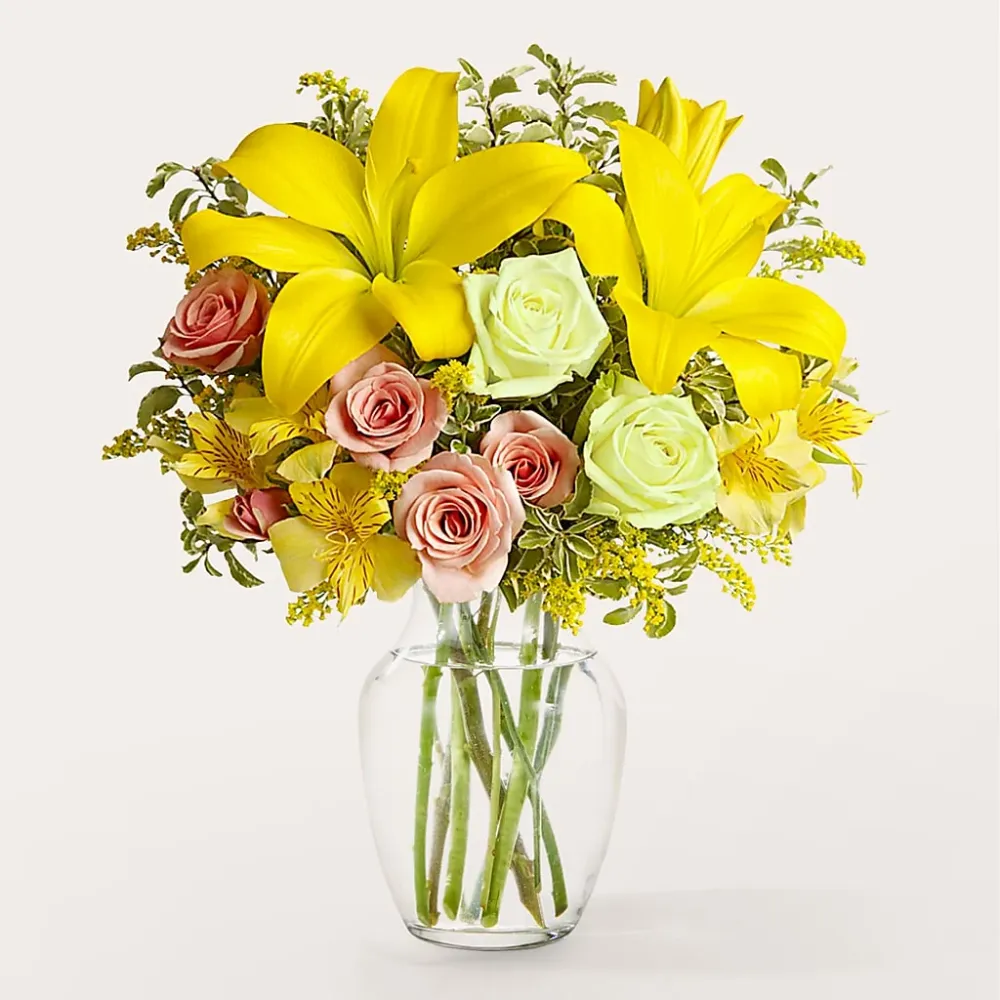 Bouquet de soleil Standard Deux Gars Des Fleurs