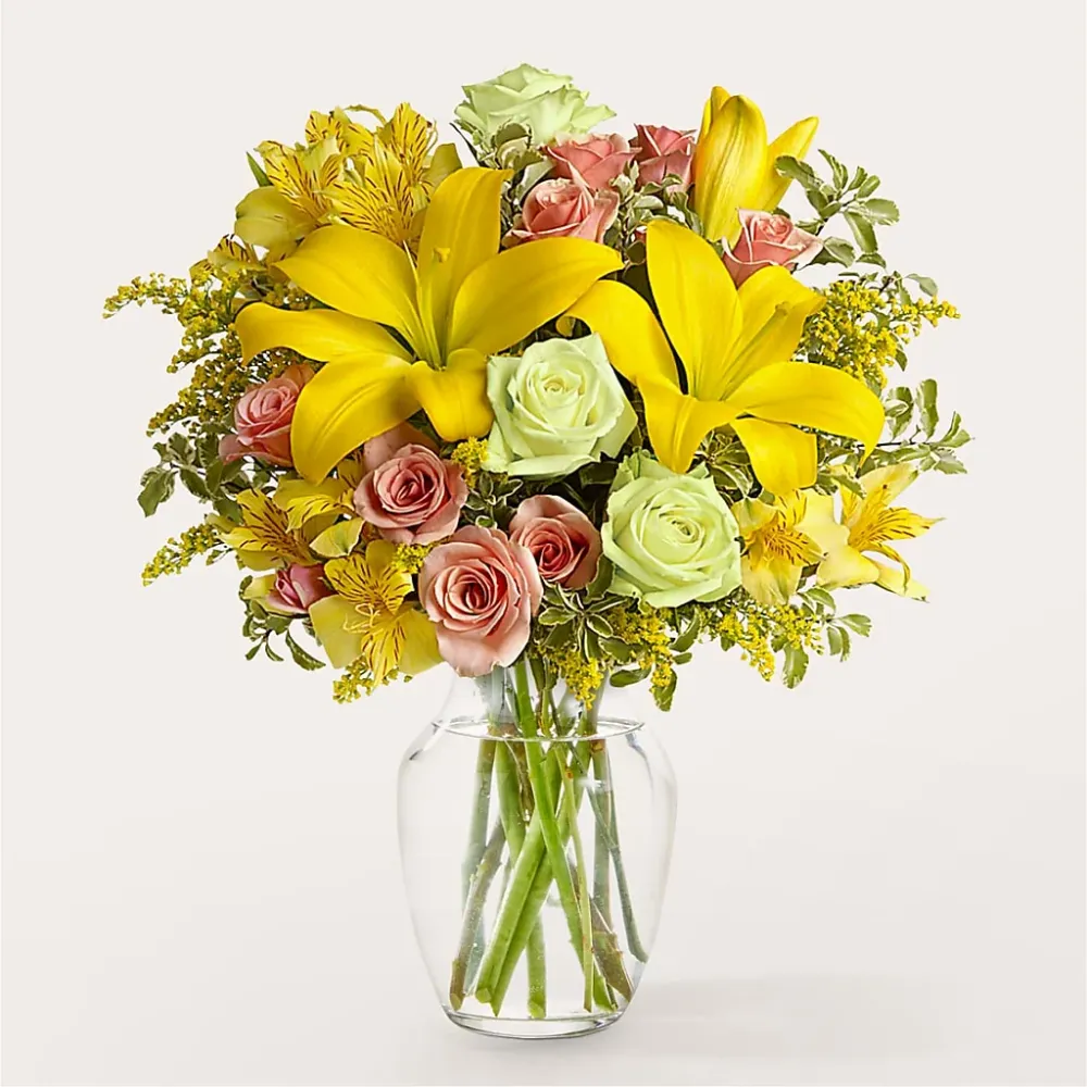 Bouquet de soleil Standard Deux Gars Des Fleurs