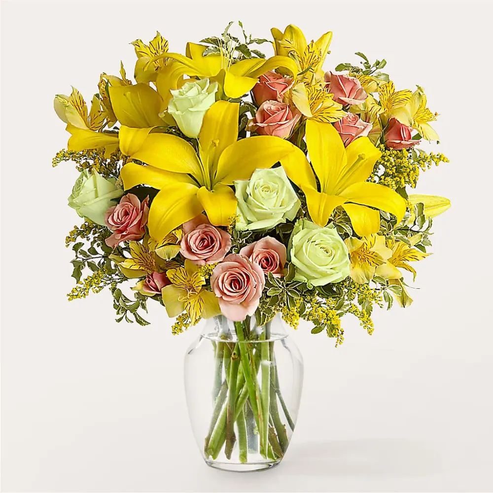 Bouquet de soleil Standard Deux Gars Des Fleurs