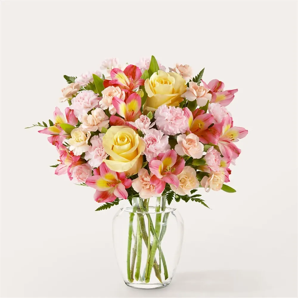 Bouquet tout simplement ravissant Standard Deux Gars Des Fleurs