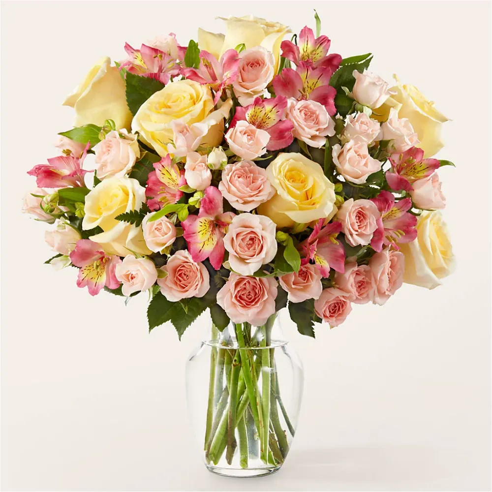Bouquet tout simplement ravissant Standard Deux Gars Des Fleurs