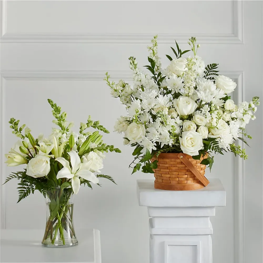 Paquets de condoléances les plus sincères Standard Deux Gars Des Fleurs