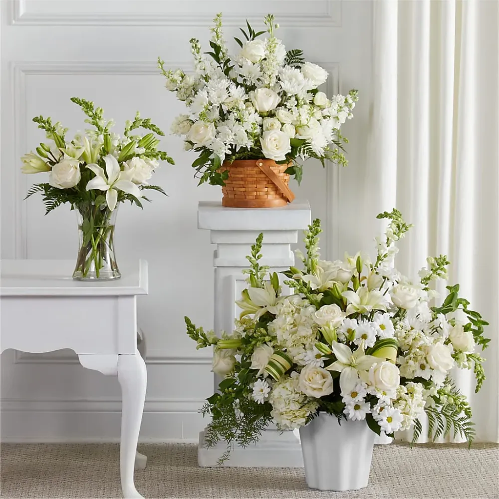 Paquets de condoléances les plus sincères Standard Deux Gars Des Fleurs