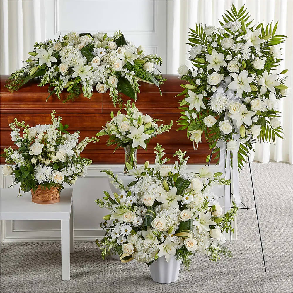 Paquets de condoléances les plus sincères Standard Deux Gars Des Fleurs
