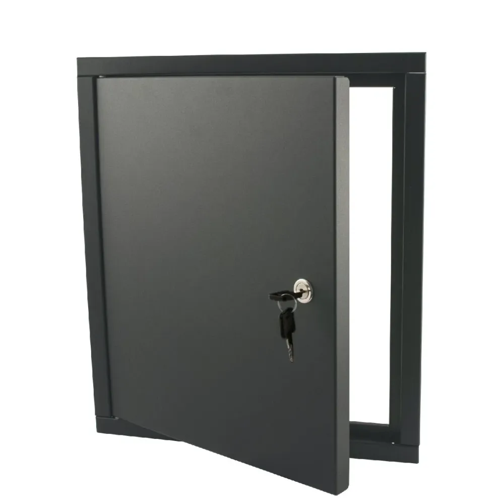 DIFFICILE! Partie de porte avec cadre plat Linz Anthracite
