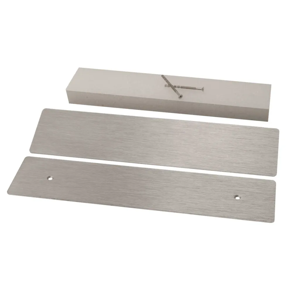 DIFFICILE! Scellant pour plaques aux lettres London Acier inoxydable