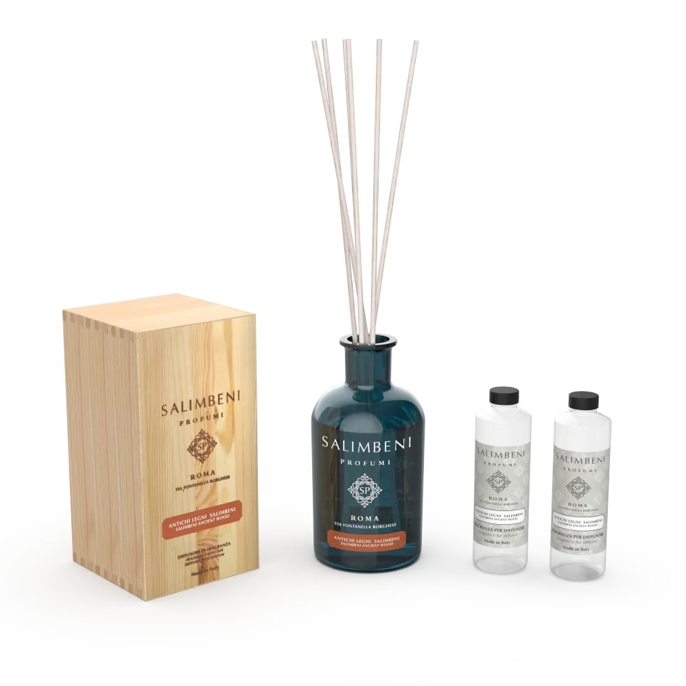 Diffuseur à Bâtonnets de 1000 ml + 2 Recharges Diffuseur à Bâtonnets (FRAGRANCE DE VOTRE CHOIX)