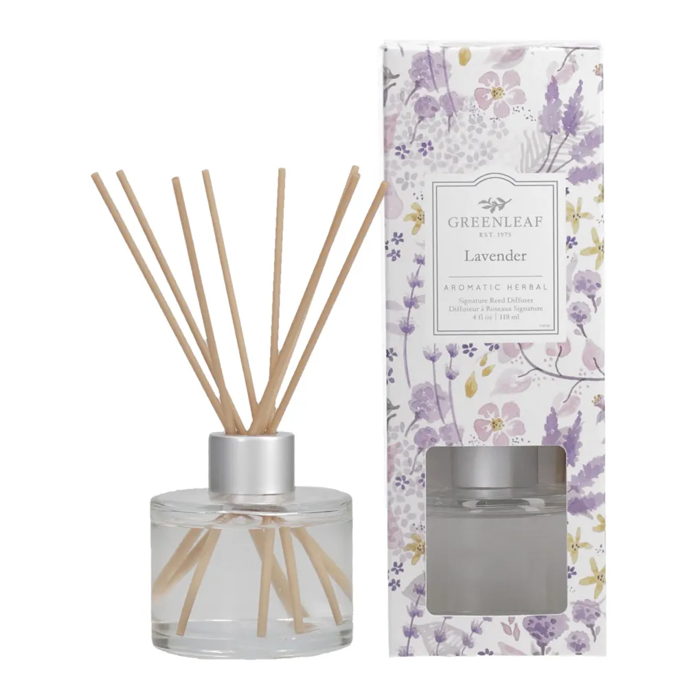 Diffuseur à bâtonnets Signature Greenleaf - Lavande, 118 ml