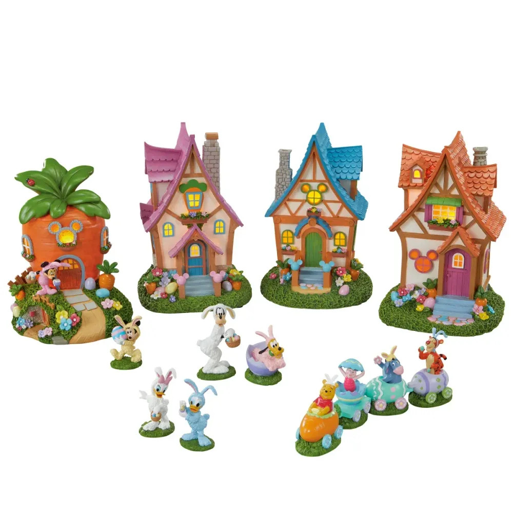 Disney - Village de Pâques avec lumières et musique