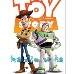Disney Toy Story Affiche Pixar Woody & Buzz