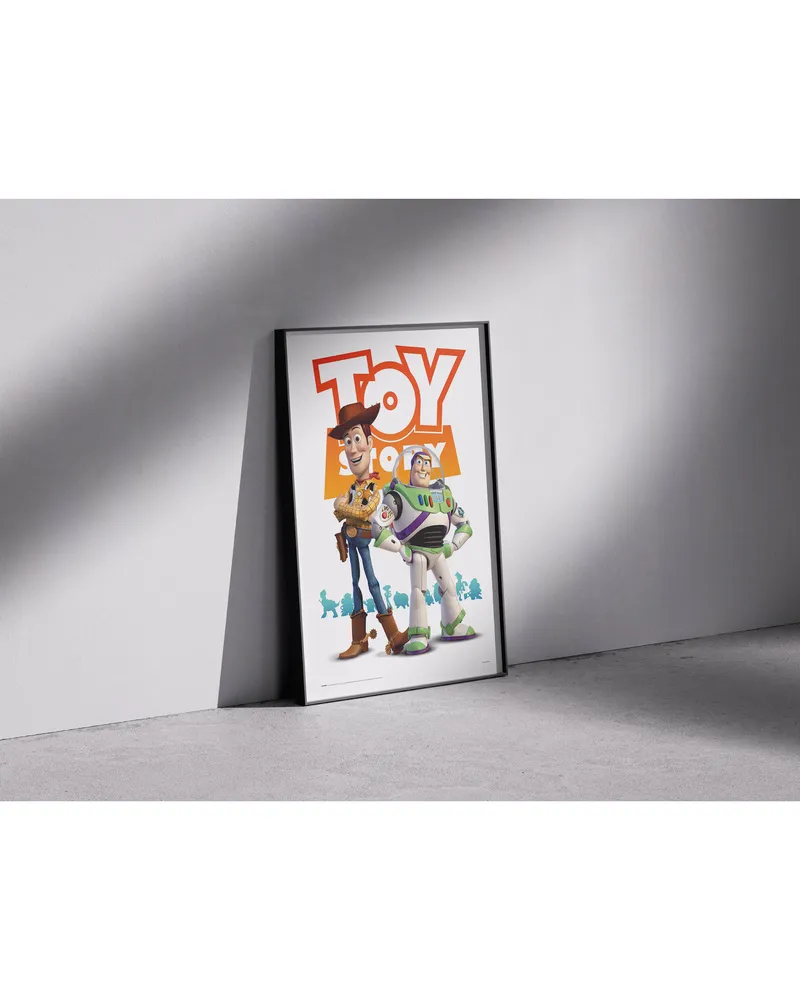 Disney Toy Story Affiche Pixar Woody & Buzz
