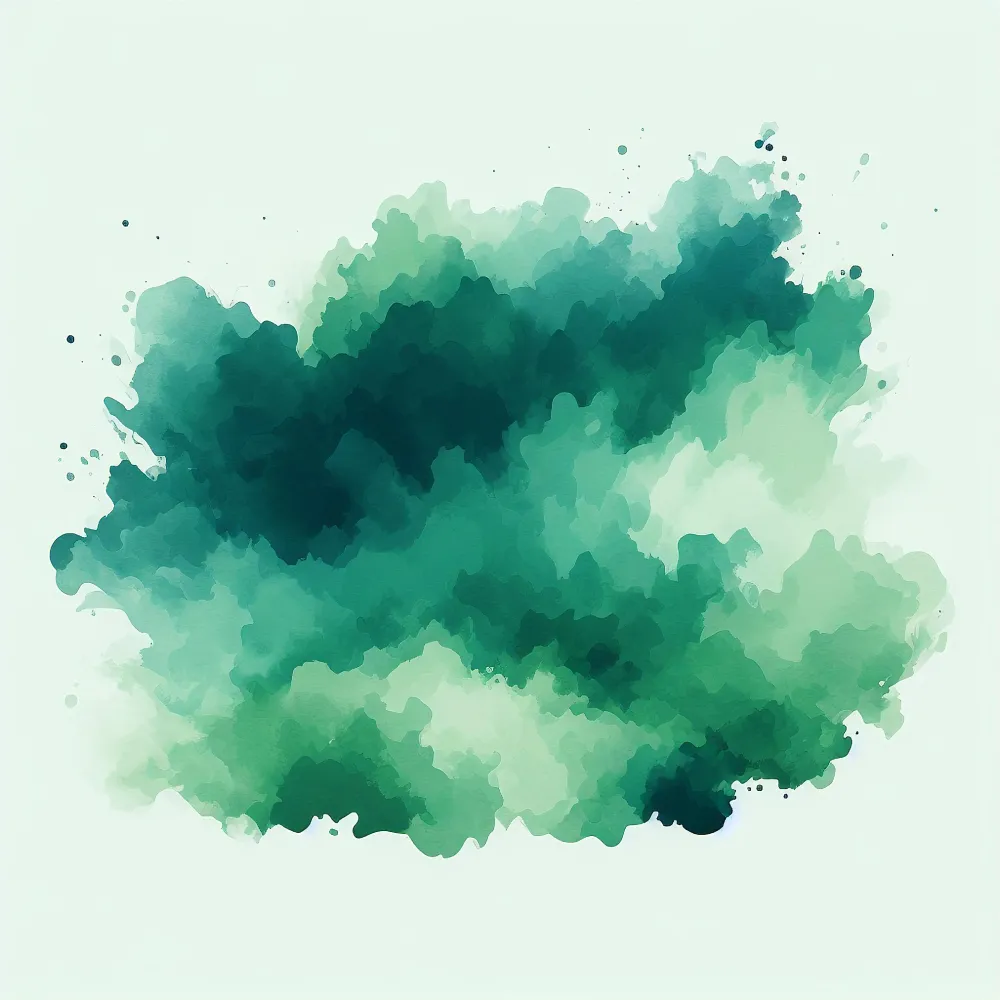 emerald green wall art 7x7 Dolphin Galleries Wall Art