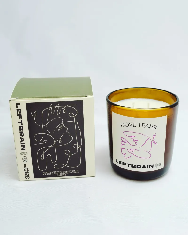 Dove Tears 8oz Candle