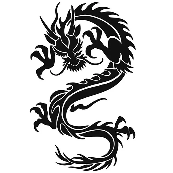 Sticker Dragon Japonais Dragon Naga