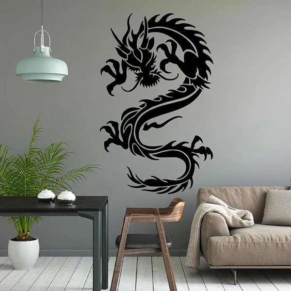 Sticker Dragon Japonais Dragon Naga