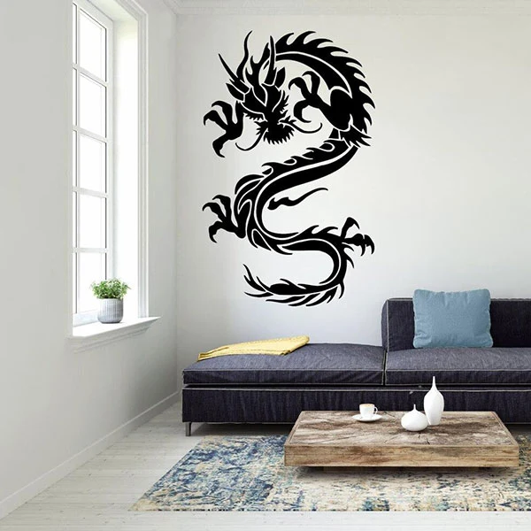 Sticker Dragon Japonais Dragon Naga