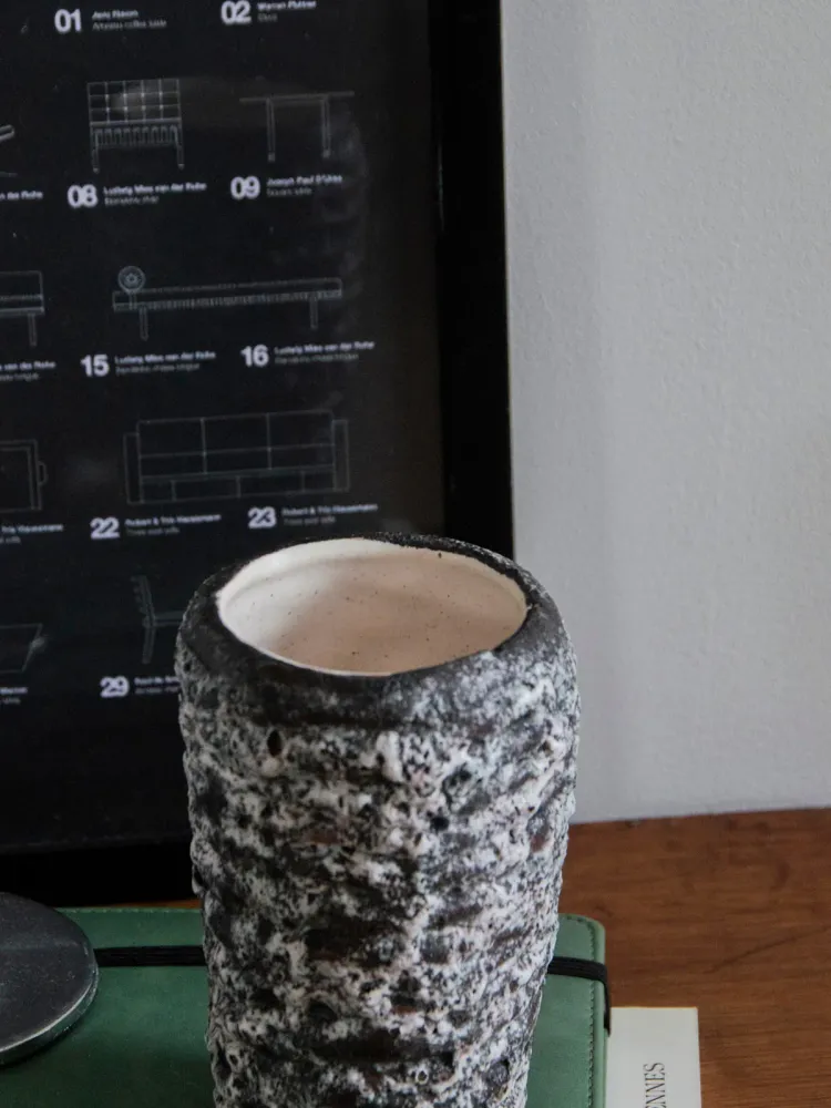 Edmond, le vase Fat Lava N°70 Dubs