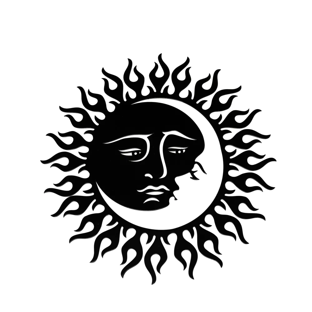 Soleil ying et yang Dulac Laser