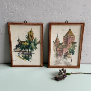 Duo paysages alsaciens