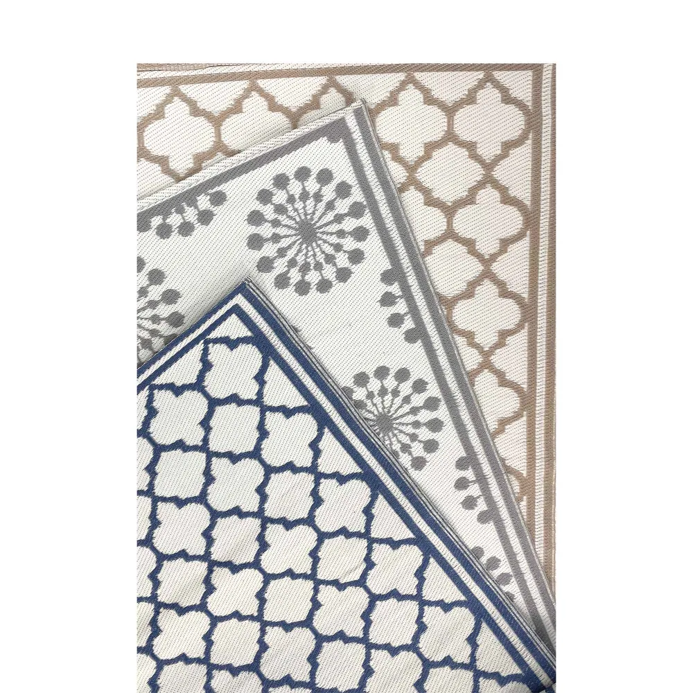 Tapis d'extérieur ALADIN de 5' x 7', couleurs assorties DURA