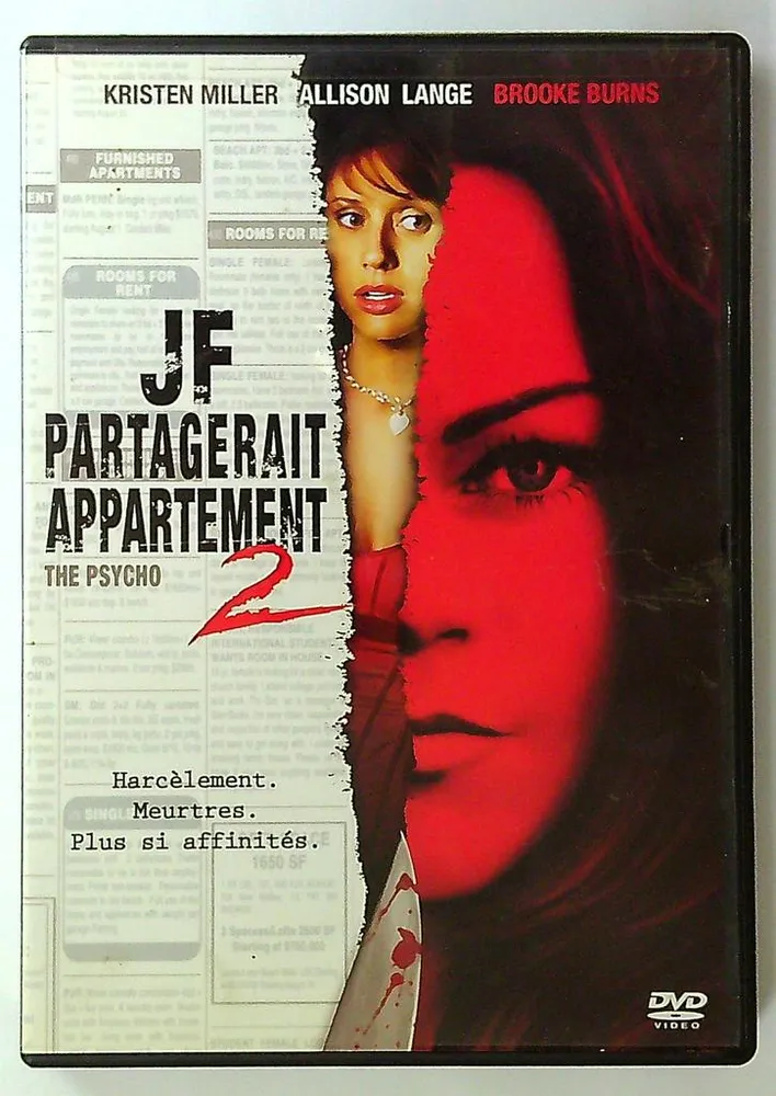 Dvd Jf Partagerait Appartement 2 Psycho Thriller