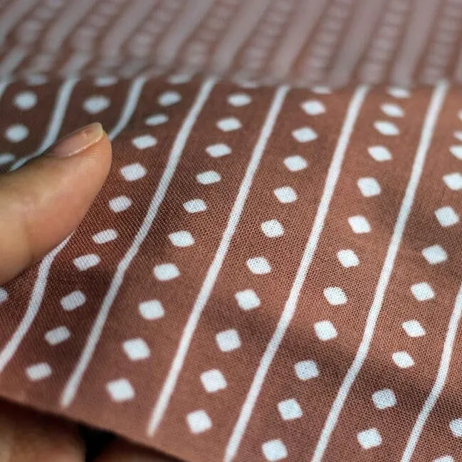 Nouvelle teinture Edo, magasin Marukyu, serviette longue 〈billes de boulier〉 新江戸染 丸久商店